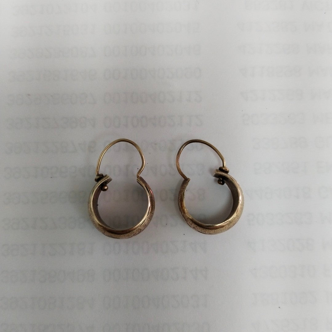 ARRACADAS PAR ORO 8 K 1,70 GRMS (SEMINUEVO)