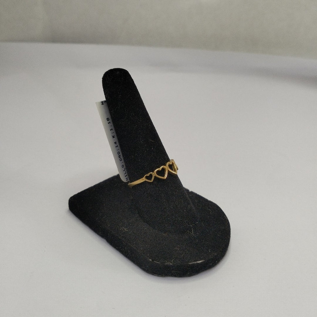 ANILLO ORO 14 K 1,10 GRMS (SEMINUEVO)