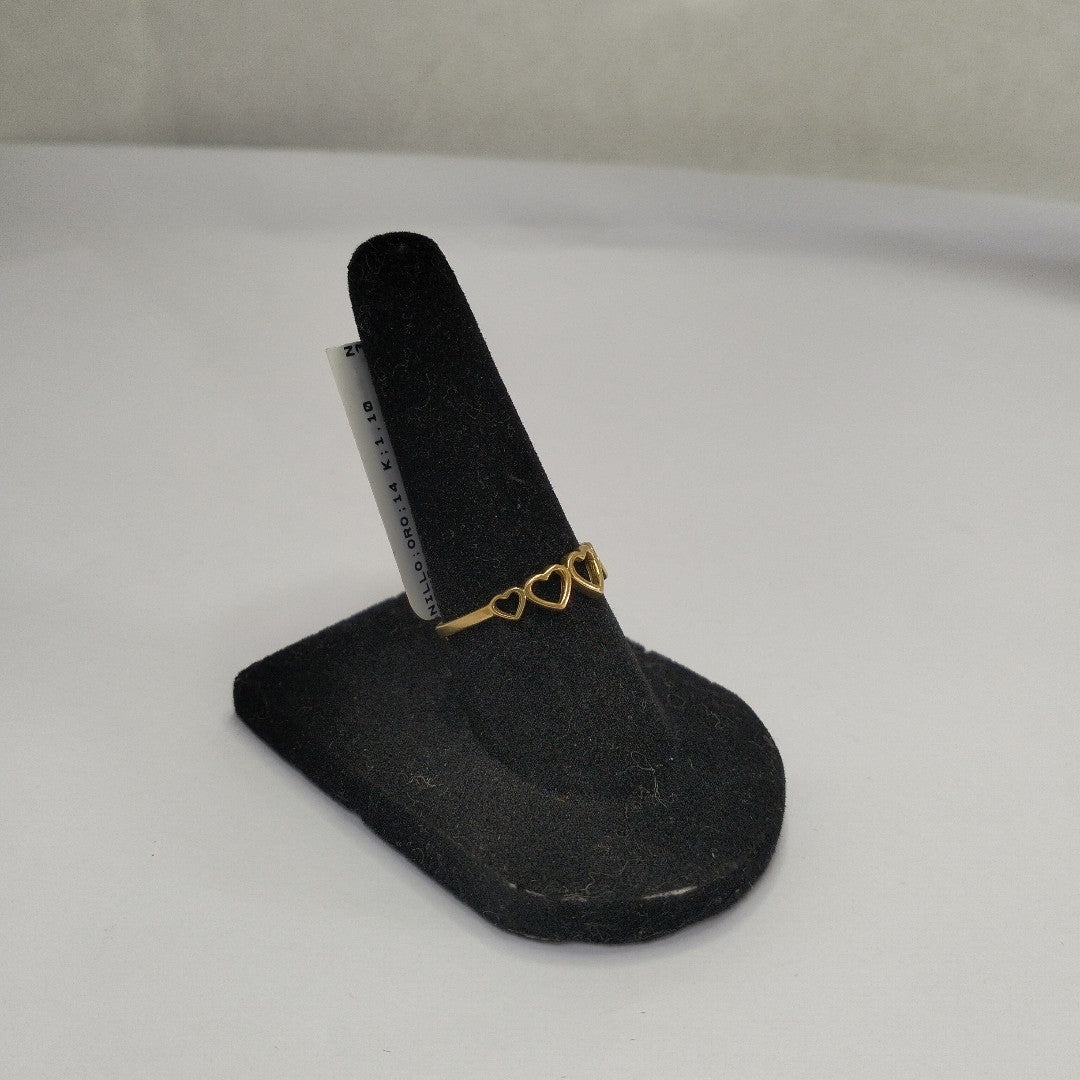 ANILLO ORO 14 K 1,10 GRMS (SEMINUEVO)