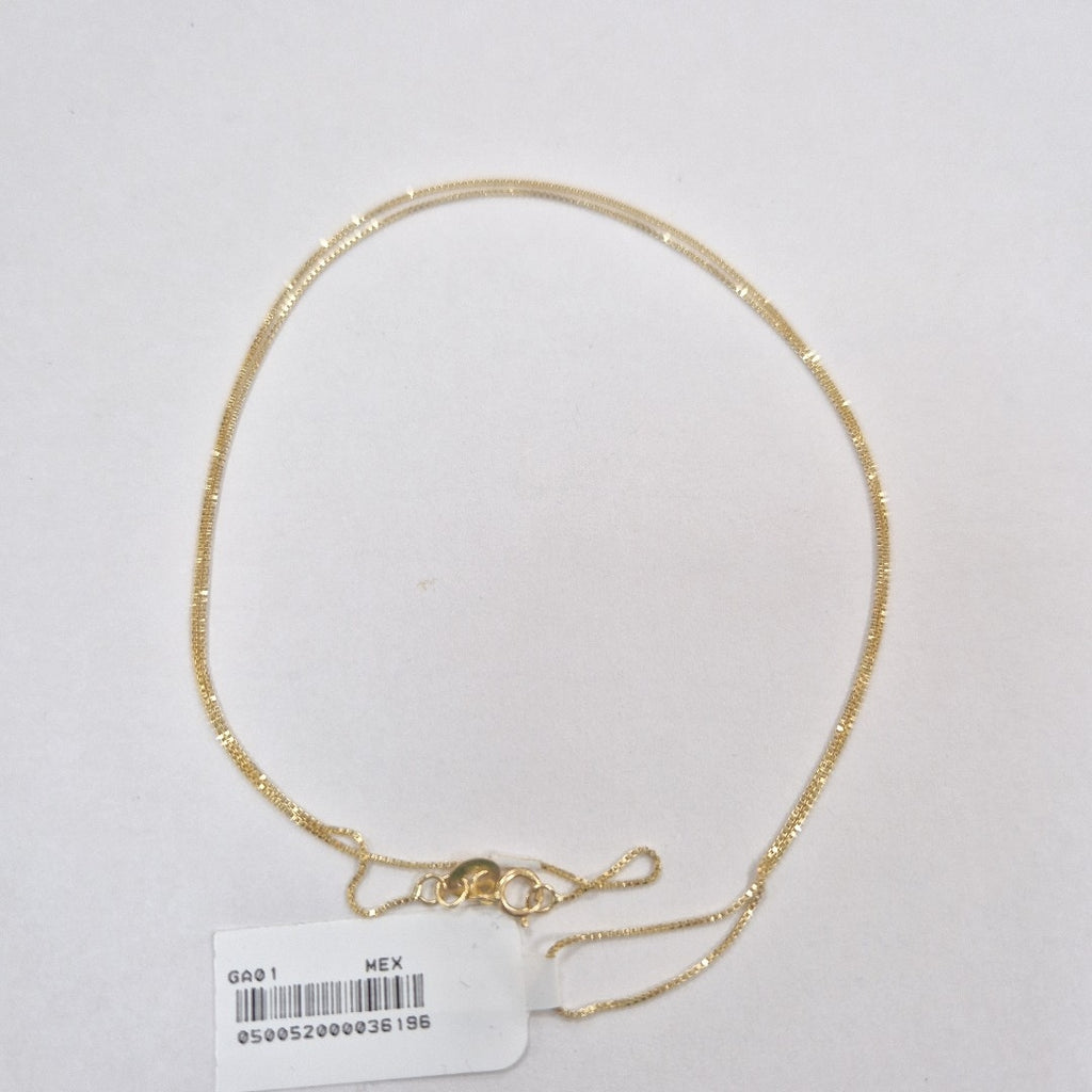CADENA VENECIANO 14K 55 CM 1.8 GR (NUEVO)