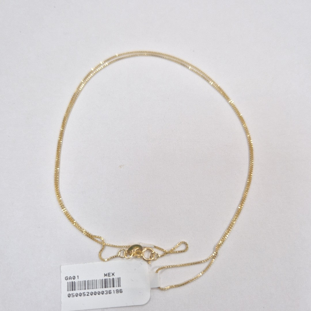 CADENA VENECIANO 14K 55 CM 1.8 GR (NUEVO)