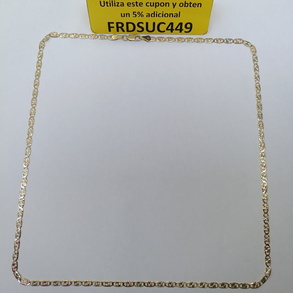 CADENA GUCHI 14K 60 CM 7.9 GR (NUEVO)