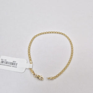 PULSERA BISMARK 14K 18 CM 2.4 GR (NUEVO)