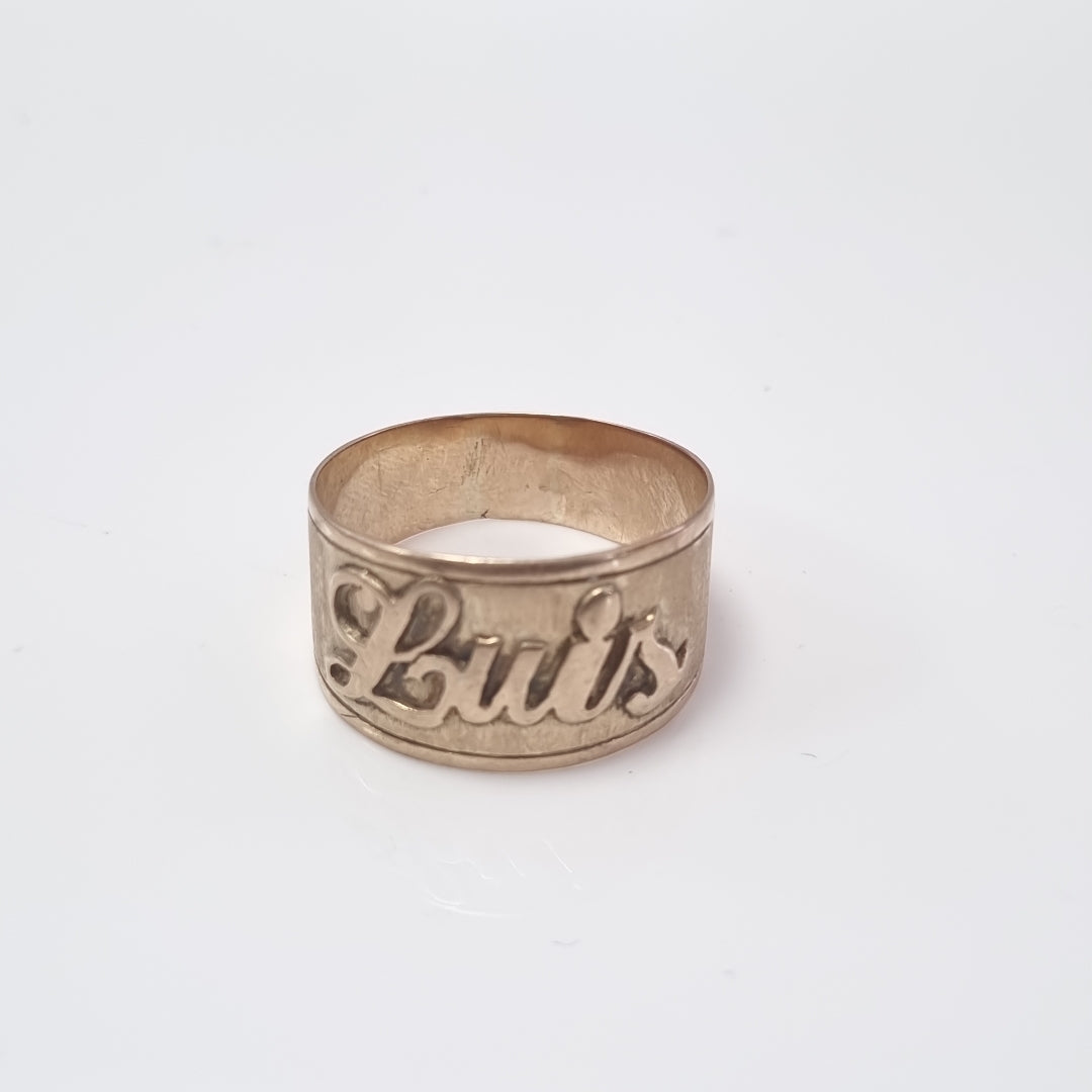 ANILLO ORO 8 K 5.1 GRMS (SEMINUEVO)
