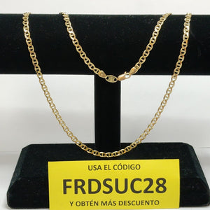 CADENA ORO 10 K 12.4 GRMS (SEMINUEVO)