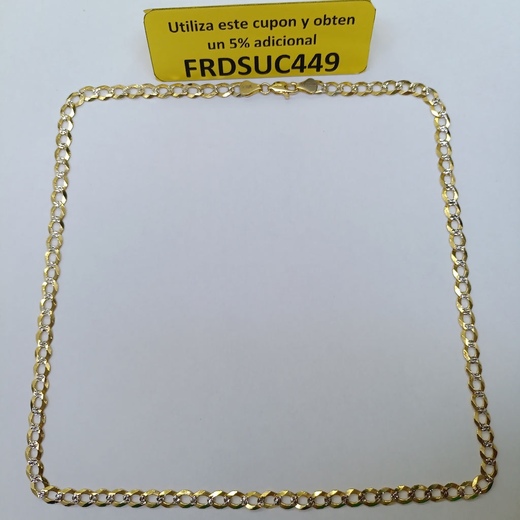 CADENA ESLABONES 14K 55 CM 15.9 GR (NUEVO)