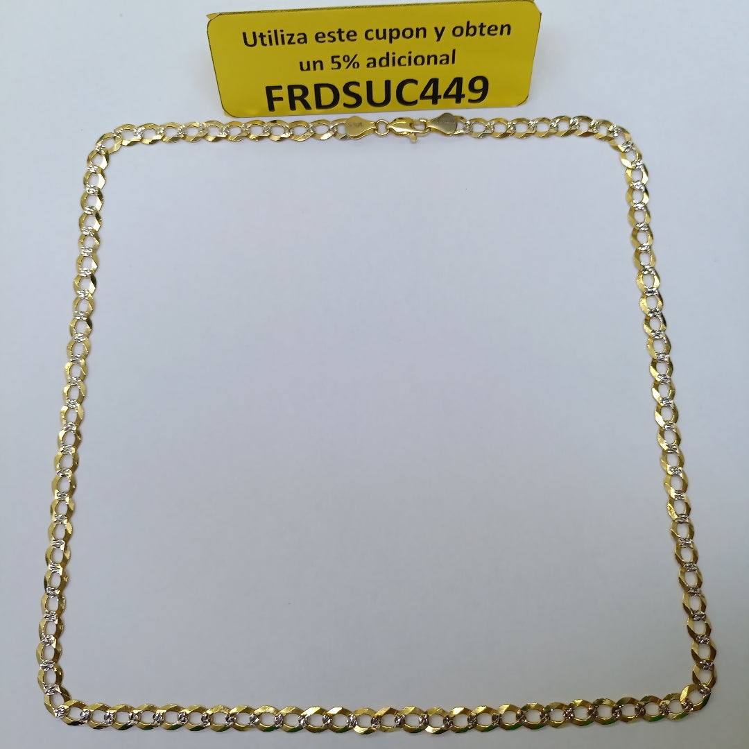 CADENA ESLABONES 14K 55 CM 15.9 GR (NUEVO)
