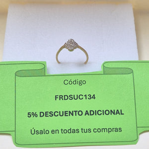 ANILLO ORO 10 K 1 GRMS (SEMINUEVO)
