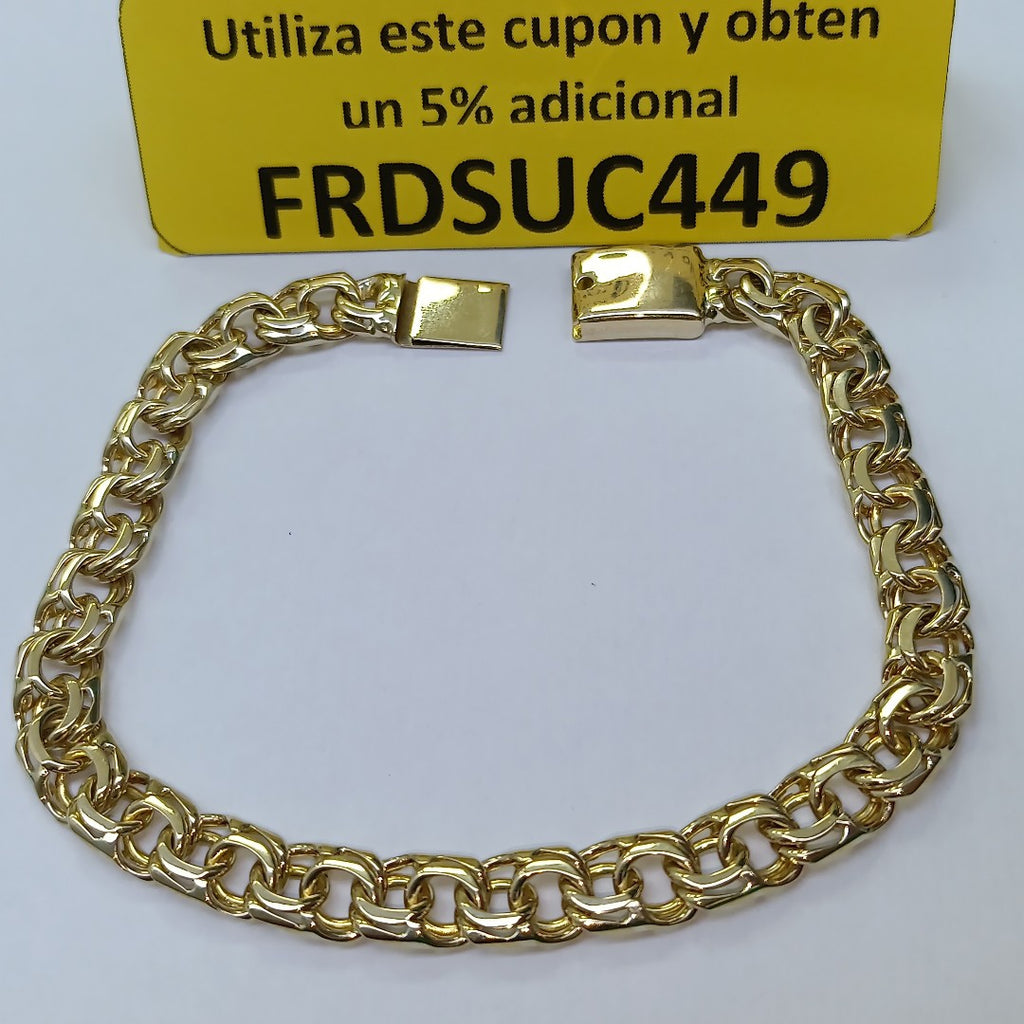 PULSERA CHINO 10K 21 CM 19 GR (NUEVO)