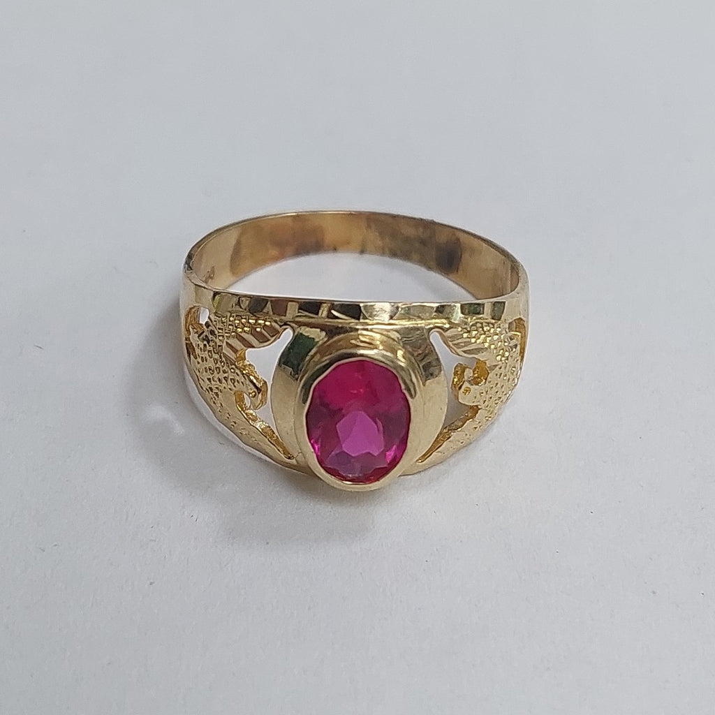 ANILLO ORO 14 K 4.5 GRMS (SEMINUEVO)