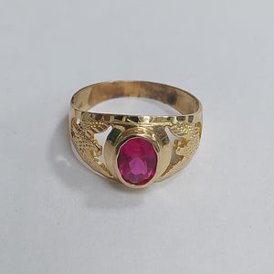 ANILLO ORO 14 K 4.5 GRMS (SEMINUEVO)