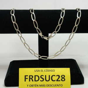 CADENA PLATA 18.2 GRMS (SEMINUEVO)