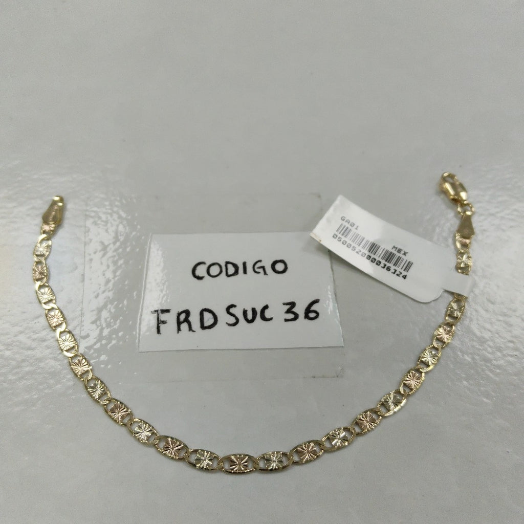 PULSERA GUCHI 14K 18 CM 3 GR (NUEVO)