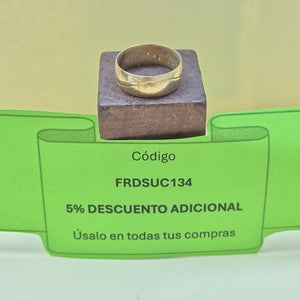 ARGOLLA ORO 14 K 4 GRMS (SEMINUEVO)