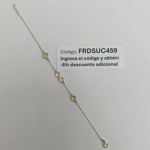 PULSERAS DAMA ORO 14K 1.5 (NUEVO)