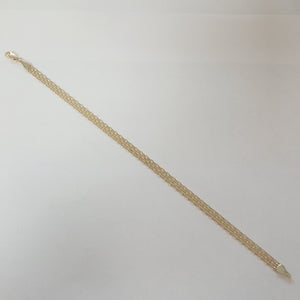 PULSERA ESPECIAL 10K 21 CM 4.5 GR (NUEVO)
