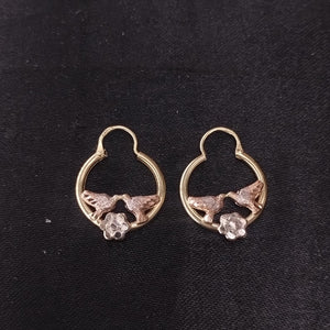 ARETES PAR ORO 14 K 1.8 GRMS (SEMINUEVO)