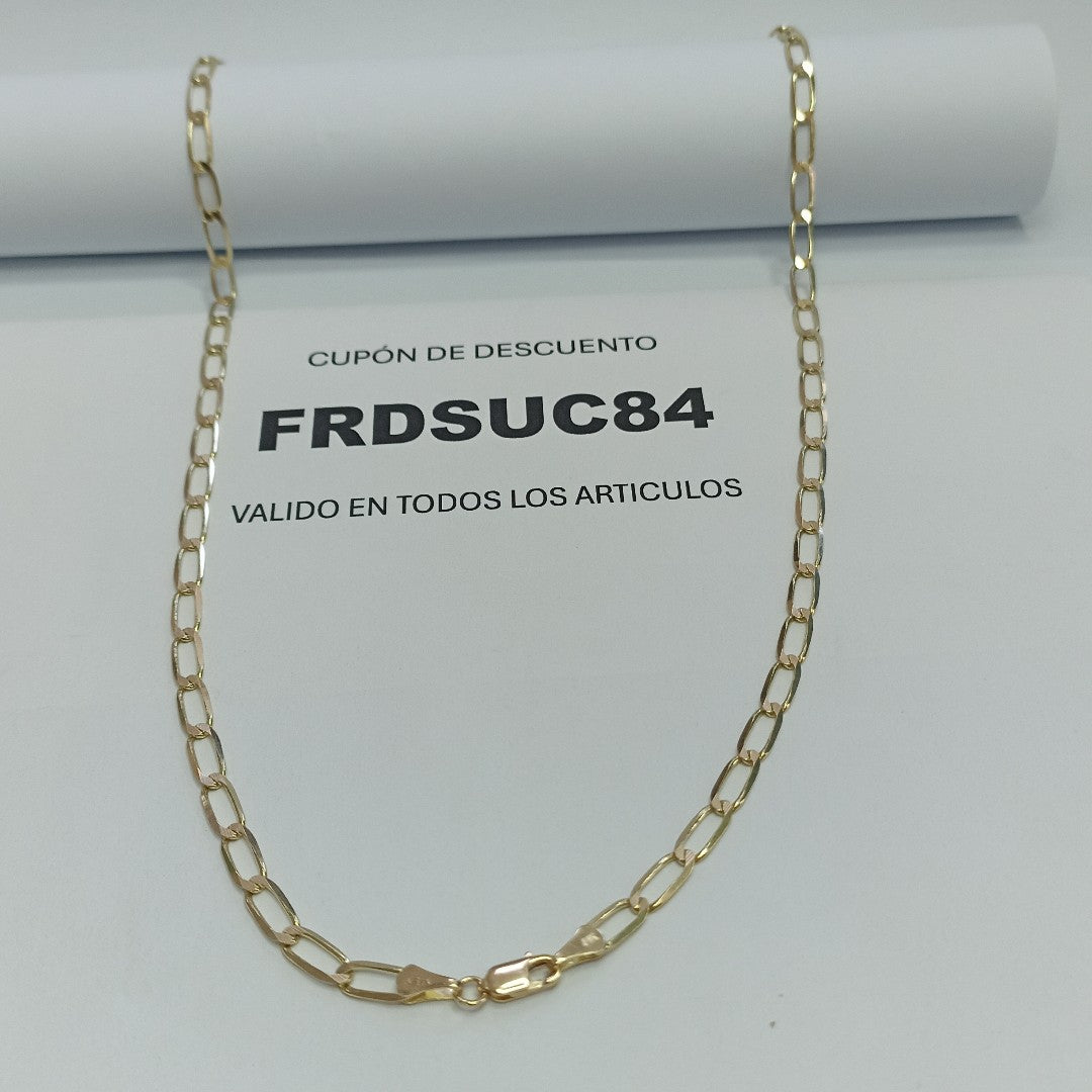 CADENA ESLABON 14K 60 CM 11.7 GR (NUEVO)