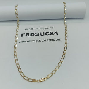 CADENA ESLABON 14K 60 CM 11.7 GR (NUEVO)