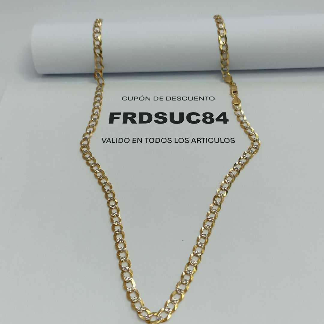 CADENA ESLABONES 14K 60 CM 16.8 GR (NUEVO)