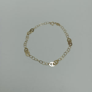 PULSERA ESPECIAL 14K 18 CM 1.5 GR (NUEVO)