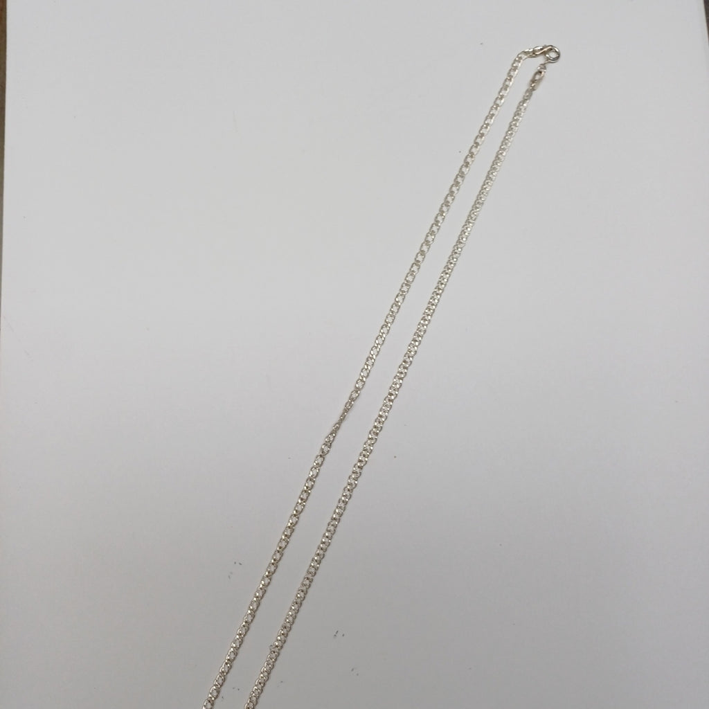 CADENA DOBLE ESLABON PLATA .925 50 CM 3.63 GR (NUEVO)