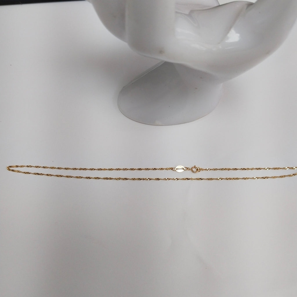 CADENA ORO 10 K 0.9 GRMS (SEMINUEVO)