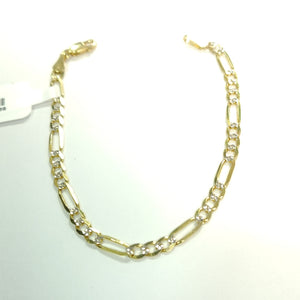 PULSERA 3X1 14K 18 CM 3.9 GR (NUEVO)