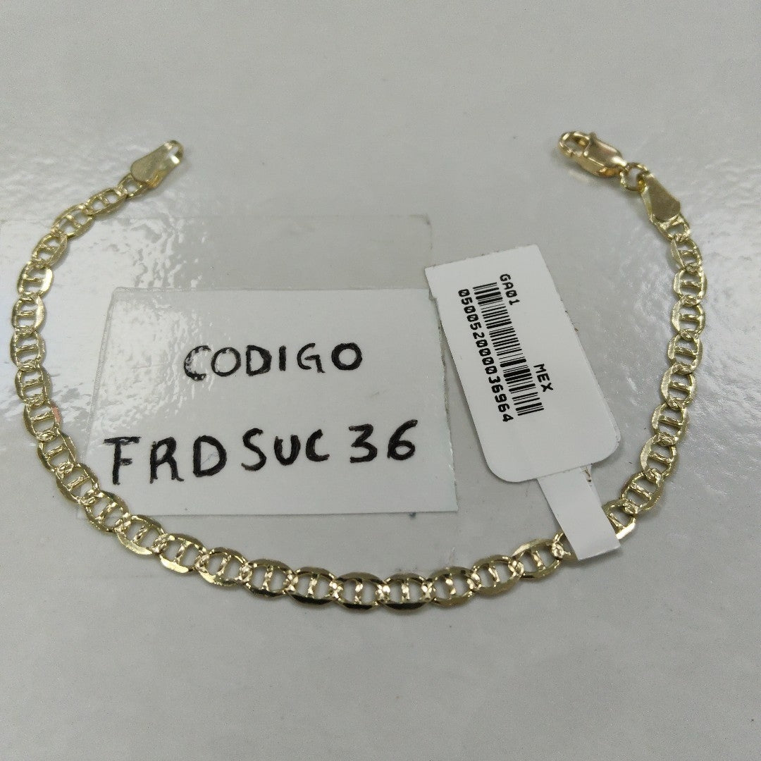 PULSERA GUCHI 14K 18 CM 3.3 GR (NUEVO)