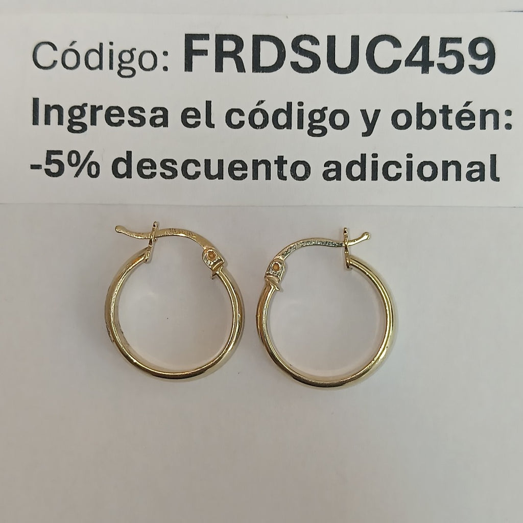 ARRACADAS ORO 14K 1.4 (NUEVO)
