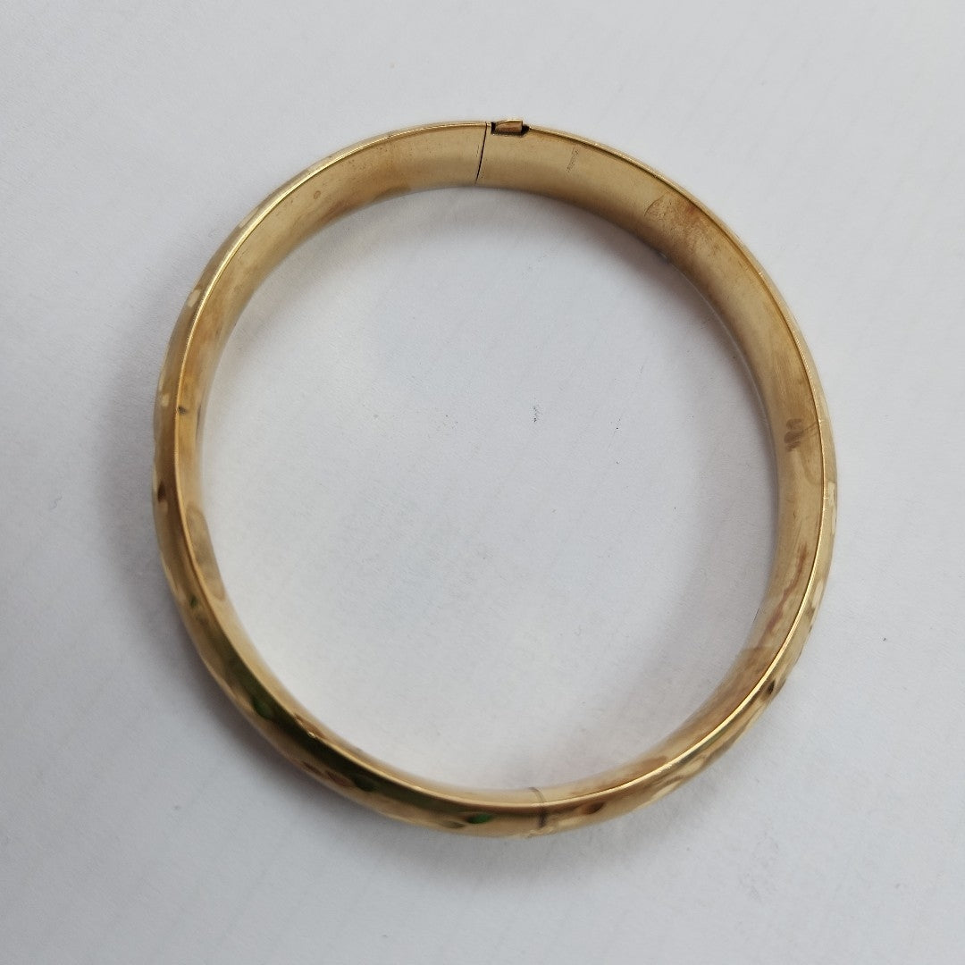PULSERA RIGIDA ORO 14 K 14,50 GRMS (SEMINUEVO)