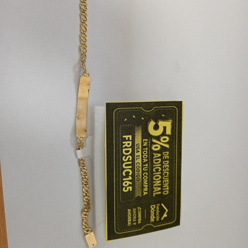 ESCLAVA ORO 10 K 4.6 GRMS (SEMINUEVO)