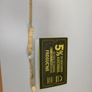 ESCLAVA ORO 10 K 4.6 GRMS (SEMINUEVO)
