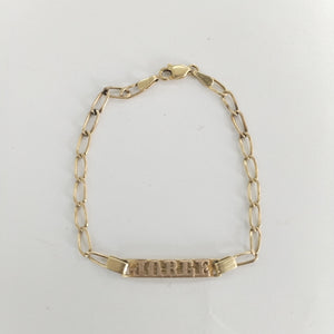 ESCLAVA ORO 14 K 2.5 GRMS (SEMINUEVO)