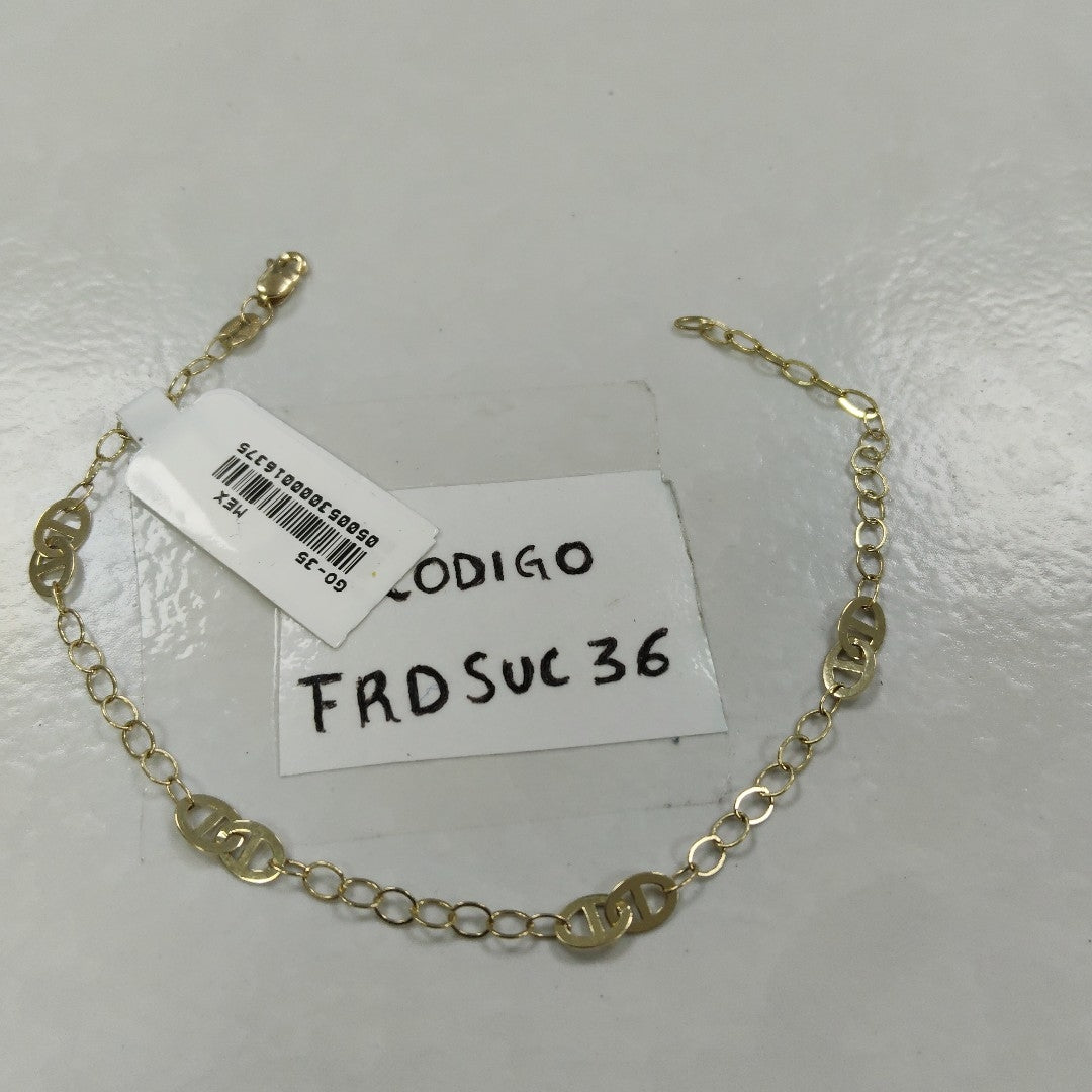 PULSERA ESPECIAL 14K 21 CM 1.8 GR (NUEVO)