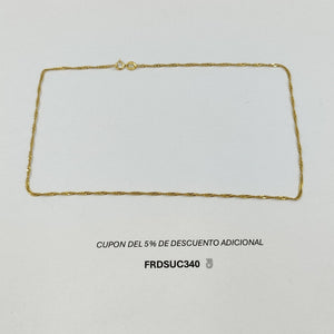 CADENA ORO 14 K 2,30 GRMS (SEMINUEVO)
