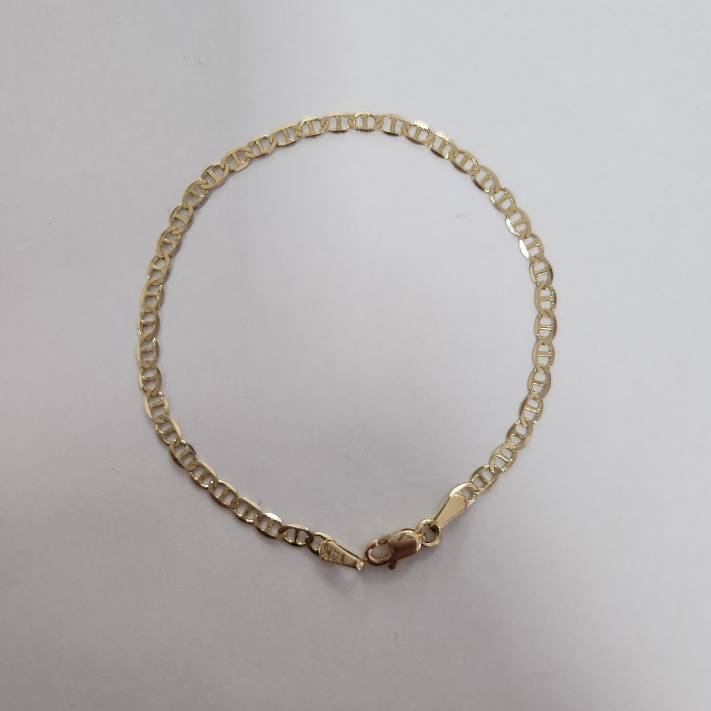 PULSERA GUCHI 14K 18 CM 2 GR (NUEVO)