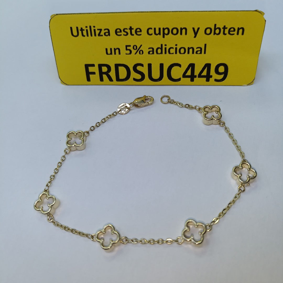 PULSERA ESPECIAL 14K 18 CM 4.3 GR (NUEVO)