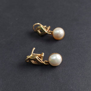 ARETES PAR ORO 14 K 6.1 GRMS (SEMINUEVO)