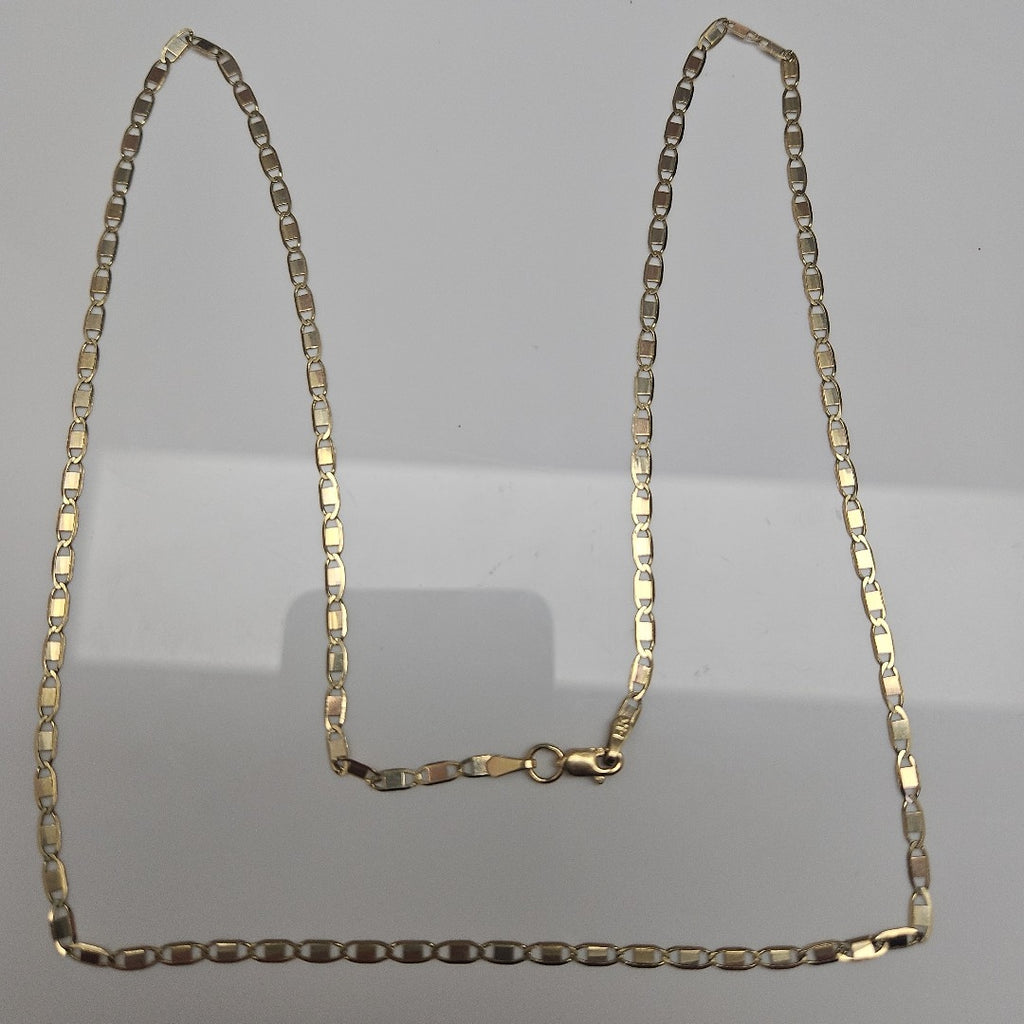 CADENA ESPEJO 14K 60 CM 5.4 GR (NUEVO)