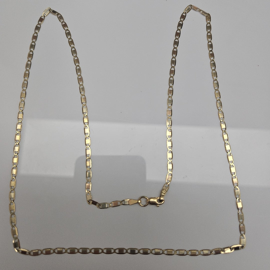 CADENA ESPEJO 14K 60 CM 5.4 GR (NUEVO)