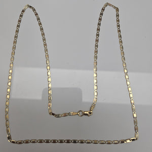 CADENA ESPEJO 14K 60 CM 5.4 GR (NUEVO)