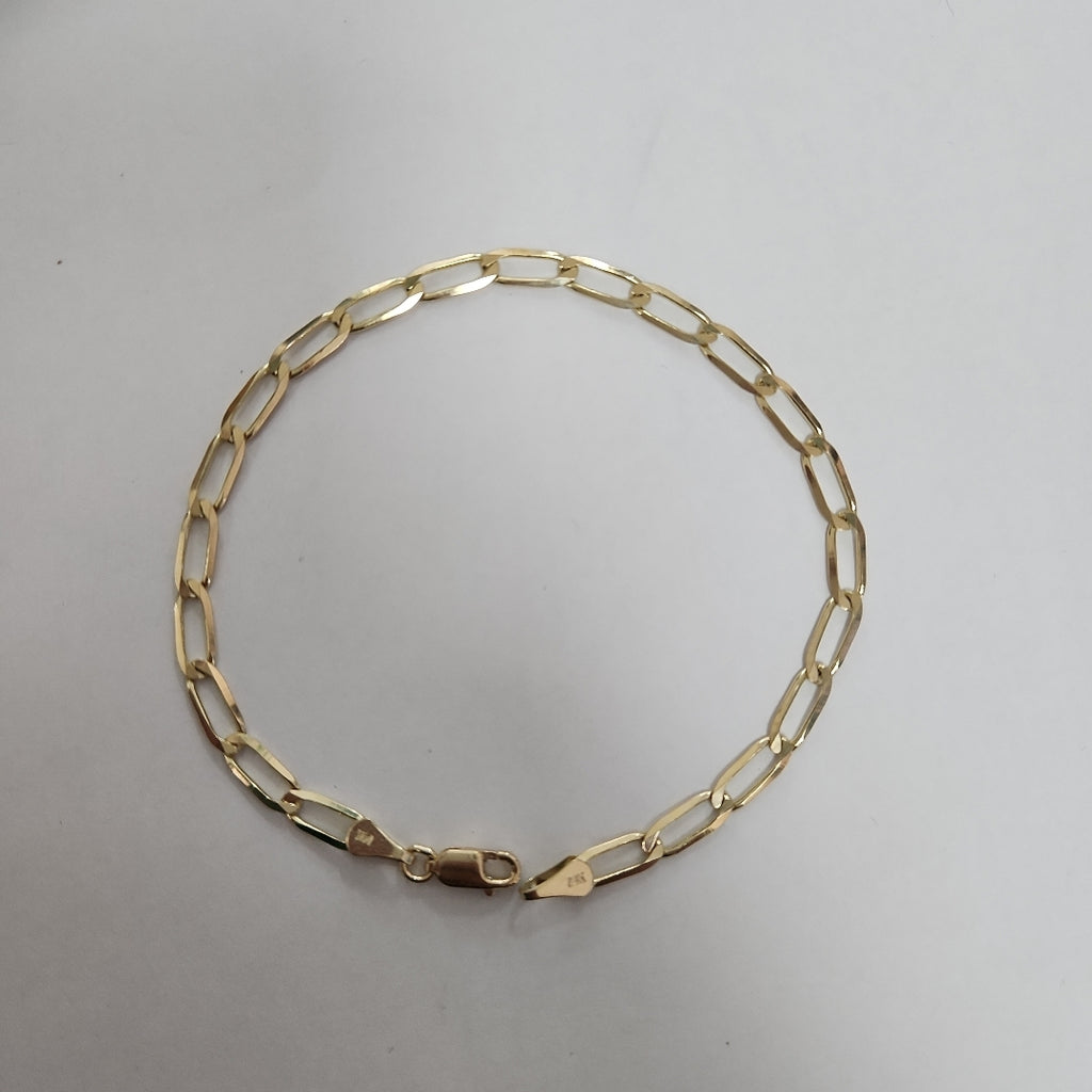 PULSERA ESLABON 14K 21 CM 4.3 GR (NUEVO)