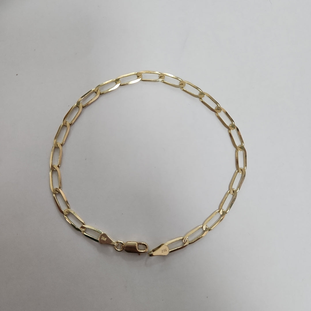 PULSERA ESLABON 14K 21 CM 4.3 GR (NUEVO)