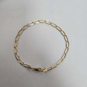 PULSERA ESLABON 14K 21 CM 4.3 GR (NUEVO)