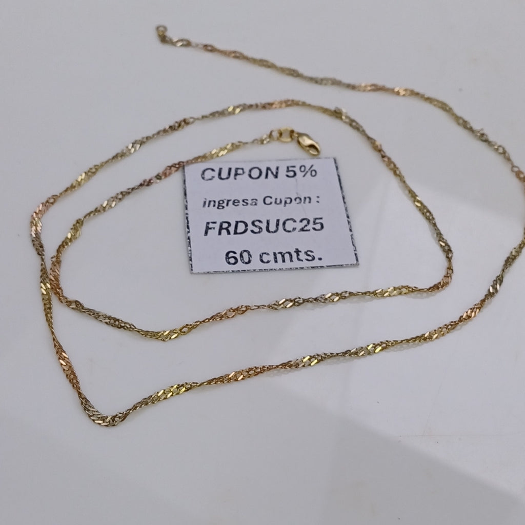 CADENA ORO 14 K 4,40 GRMS (SEMINUEVO)