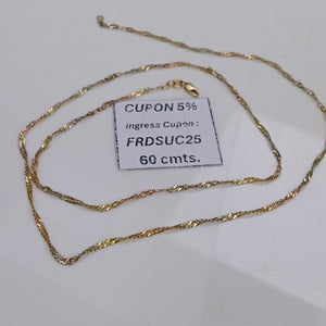 CADENA ORO 14 K 4,40 GRMS (SEMINUEVO)