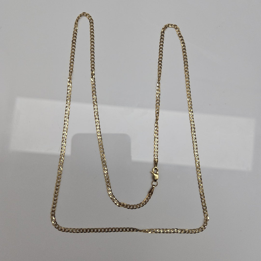 CADENA BARBADA 14K 55 CM 5.9 GR (NUEVO)