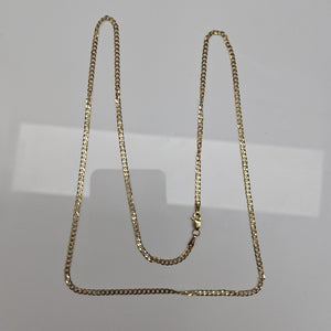 CADENA BARBADA 14K 55 CM 5.9 GR (NUEVO)