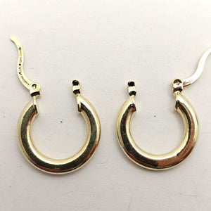 ARETES ARRACADAS 14K 1.5 GR (NUEVO)